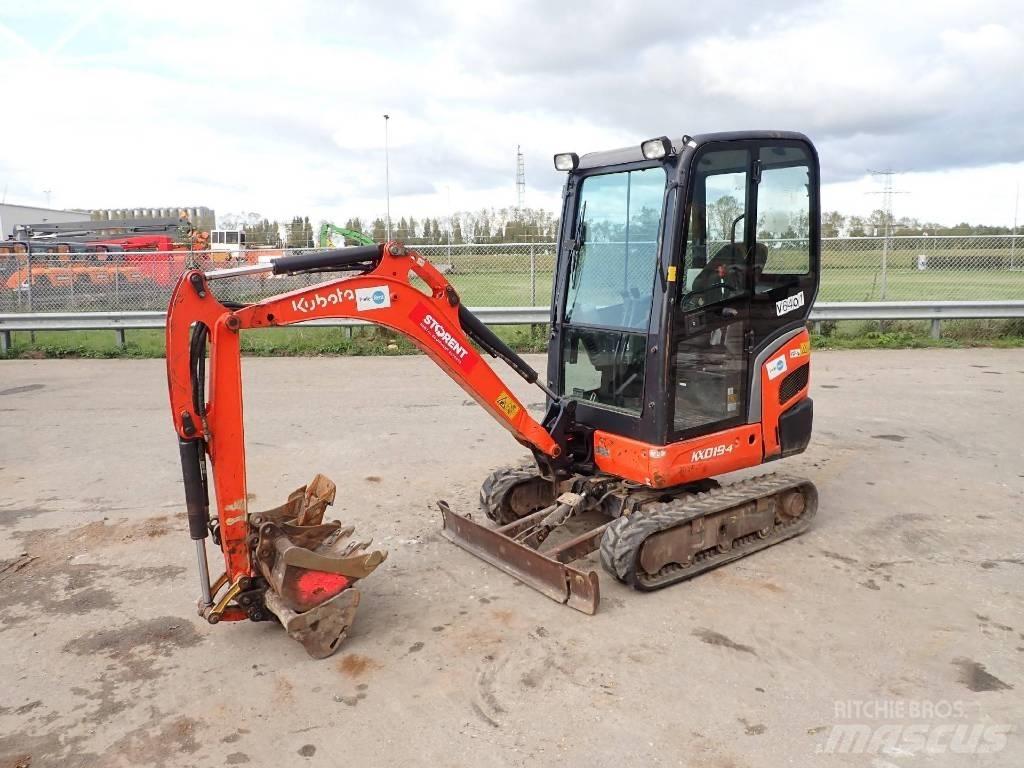 Kubota KX 019-4 Mini ekskavatori < 7 t