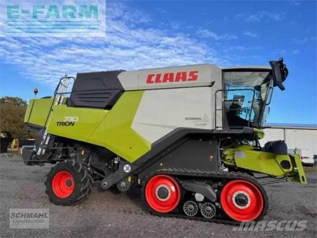 CLAAS trion 730tt Ražas novākšanas kombaini