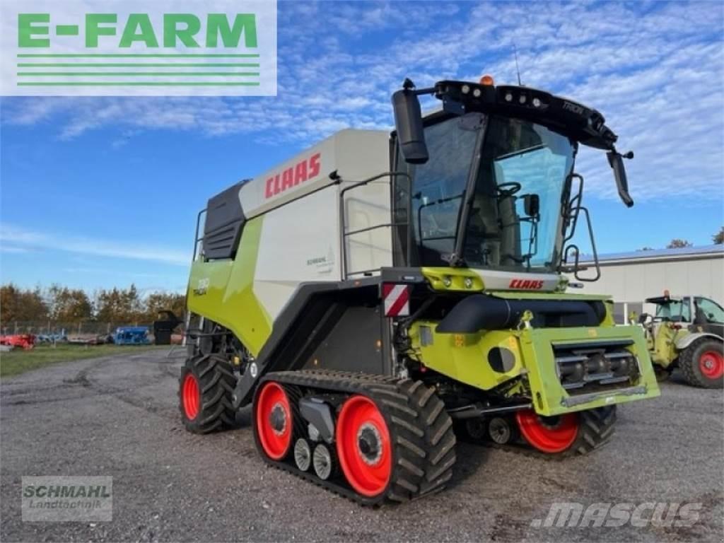 CLAAS trion 730tt Ražas novākšanas kombaini