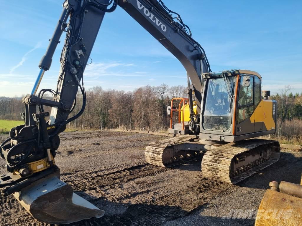 Volvo EC 140 EL Kāpurķēžu ekskavatori