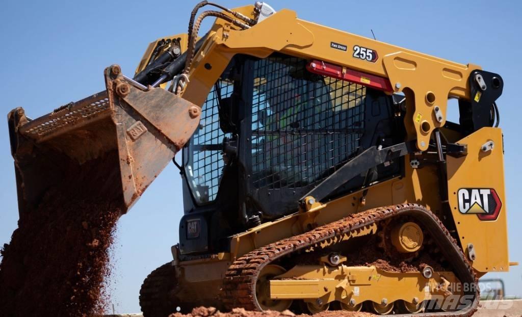 CAT 255 Lietoti riteņu kompaktiekrāvēji