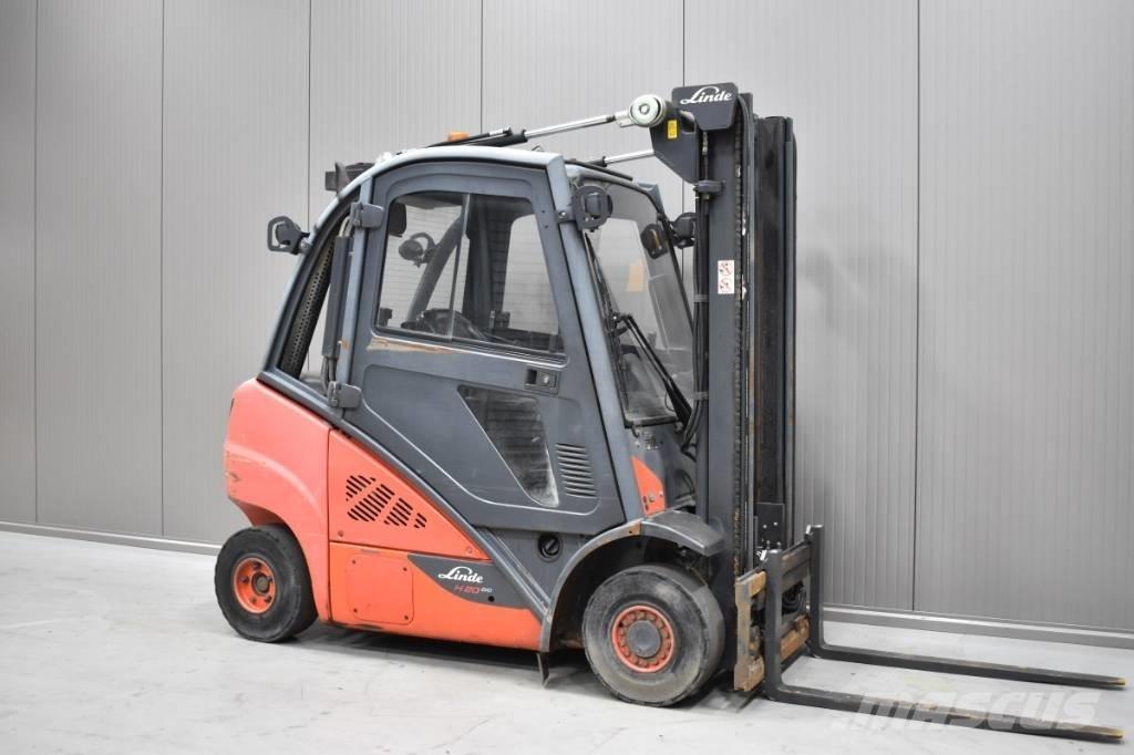 Linde H 20 D/600 - 02 Tehnika ar dīzeļa dzinēju