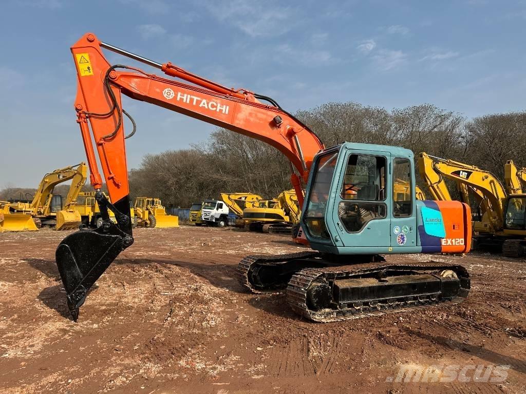 Hitachi EX 120 Kāpurķēžu ekskavatori