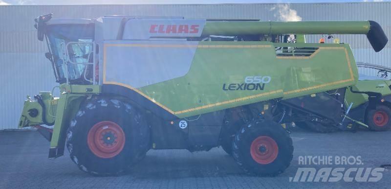 CLAAS LEXION 650 Ražas novākšanas kombaini