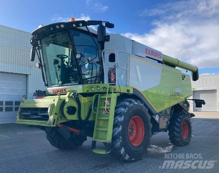 CLAAS LEXION 650 Ražas novākšanas kombaini