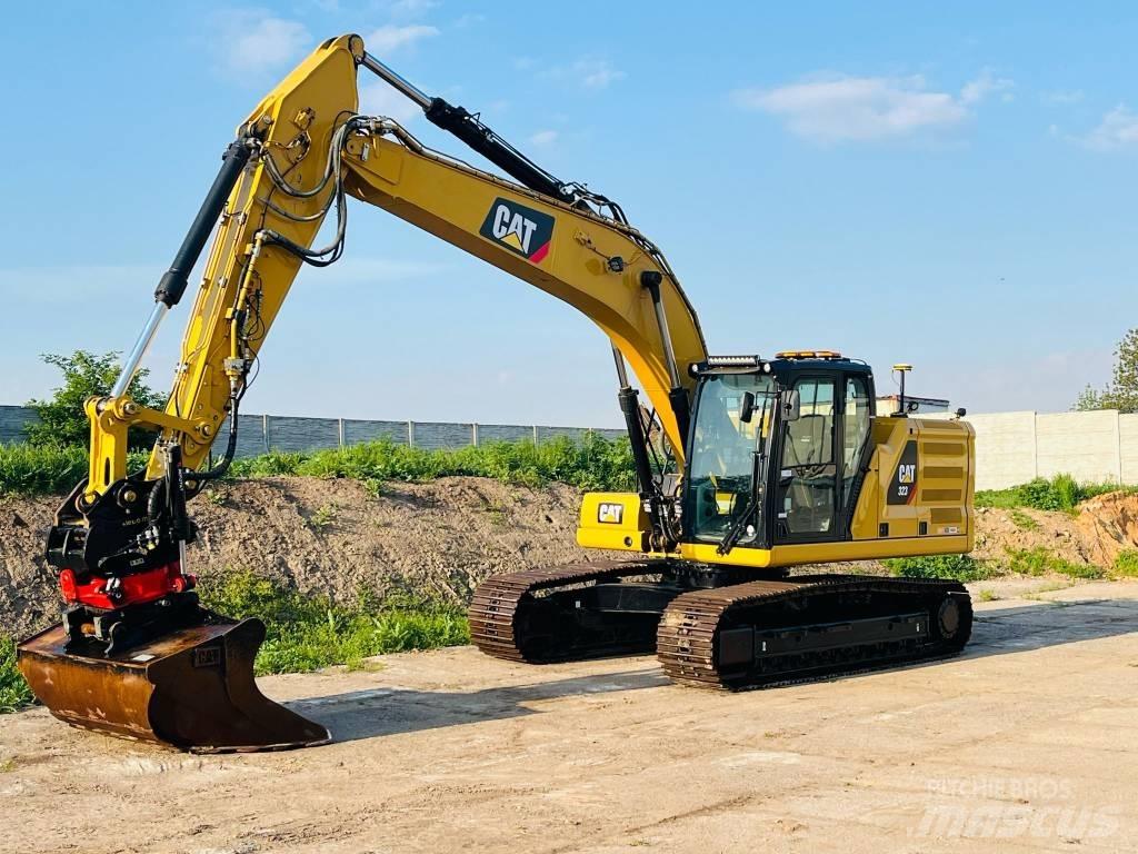 CAT 323 Kāpurķēžu ekskavatori