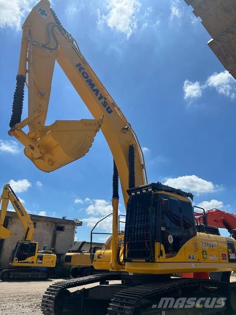 Komatsu PC 360-7 Kāpurķēžu ekskavatori