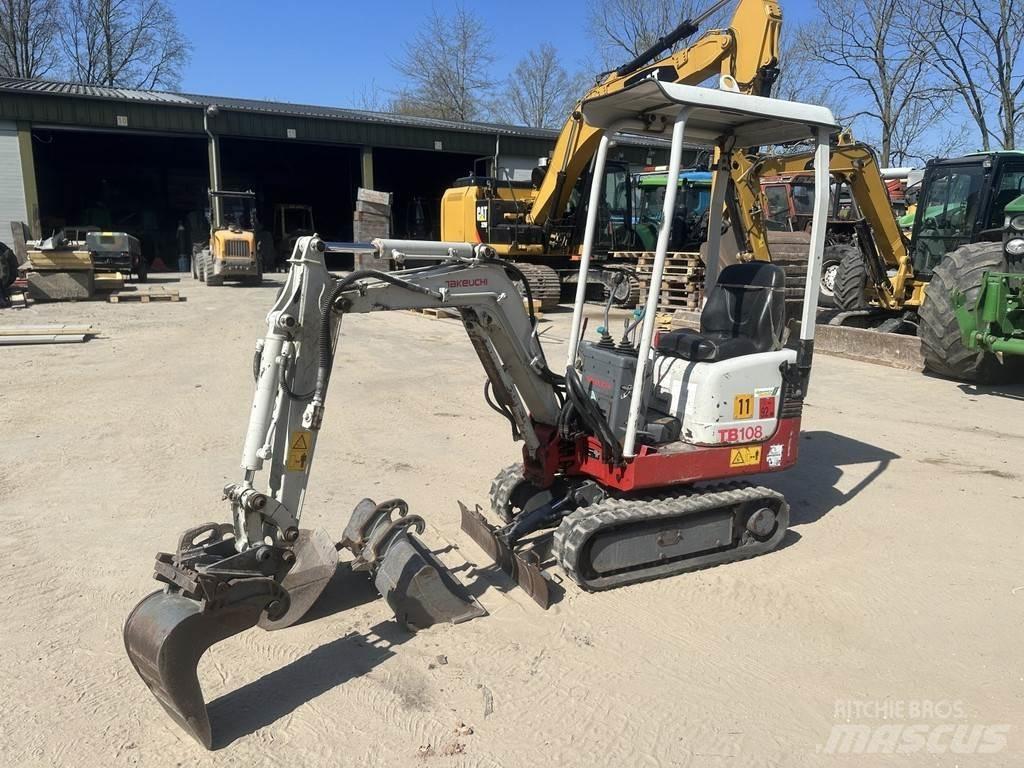 Takeuchi TB108 Mini ekskavatori < 7 t