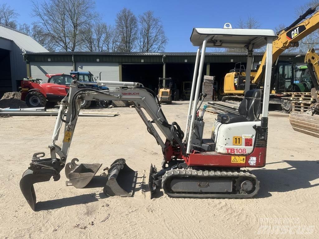 Takeuchi TB108 Mini ekskavatori < 7 t