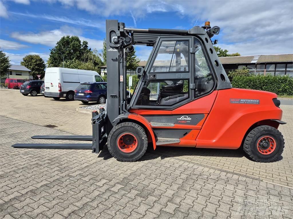 Linde H80D-03/1100 Tehnika ar dīzeļa dzinēju