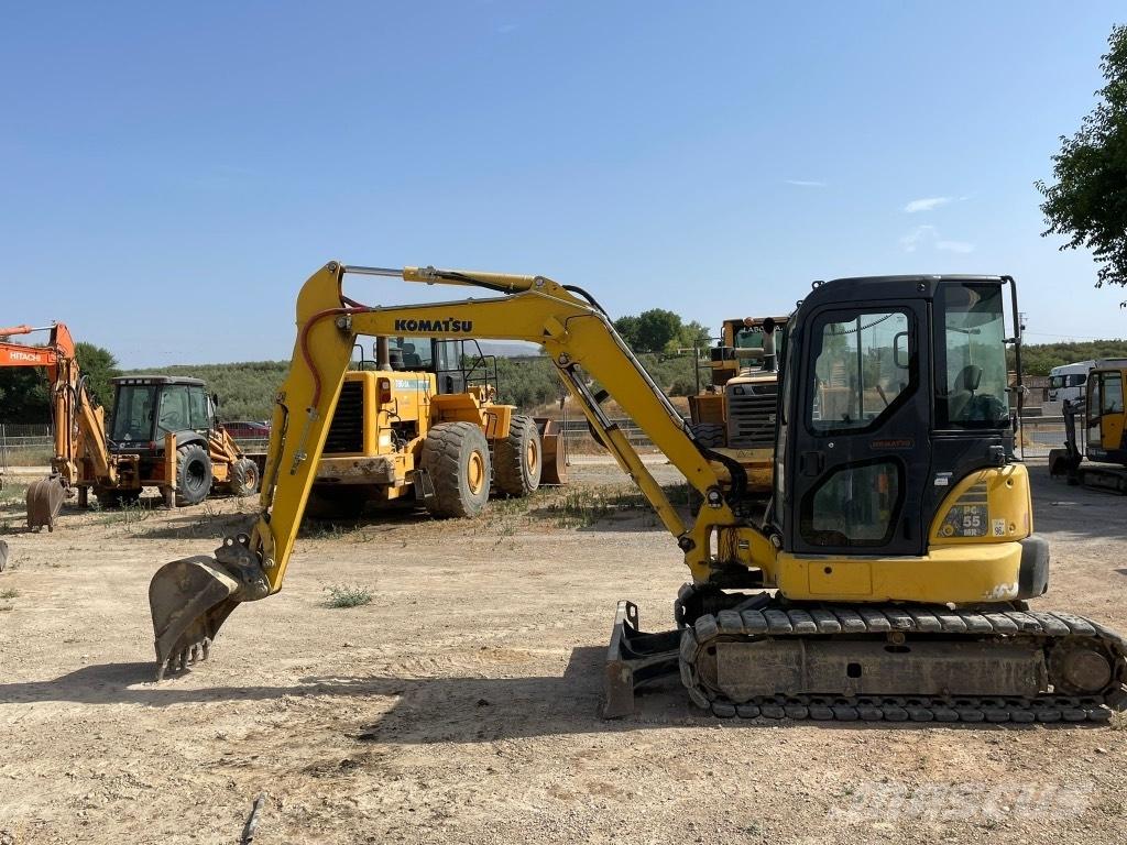 Komatsu PC 55 Mini ekskavatori < 7 t