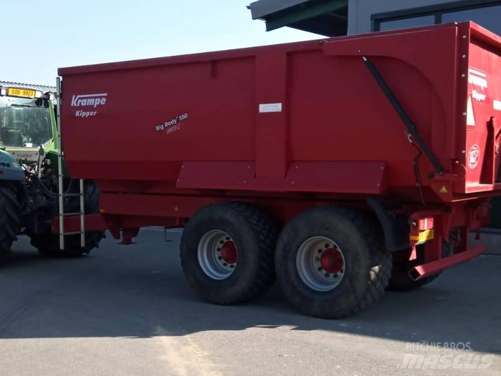 Krampe Big Body 550 Tents treileri