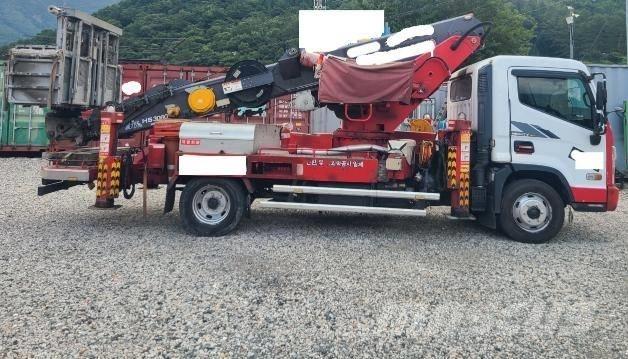 Hansin HS3060 Pacēlāji uz automašīnas bāzes