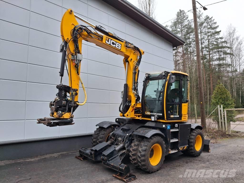 JCB 110 W Hydradig Ekskavatori uz riteņiem
