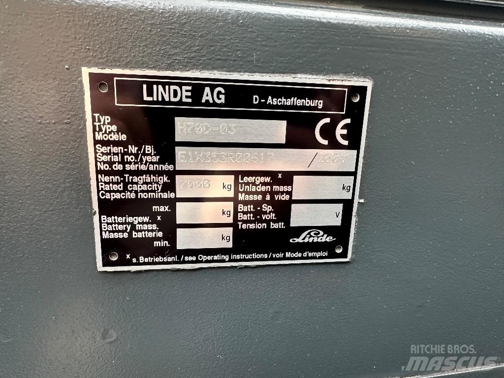 Linde H 70 D-3 Tehnika ar dīzeļa dzinēju