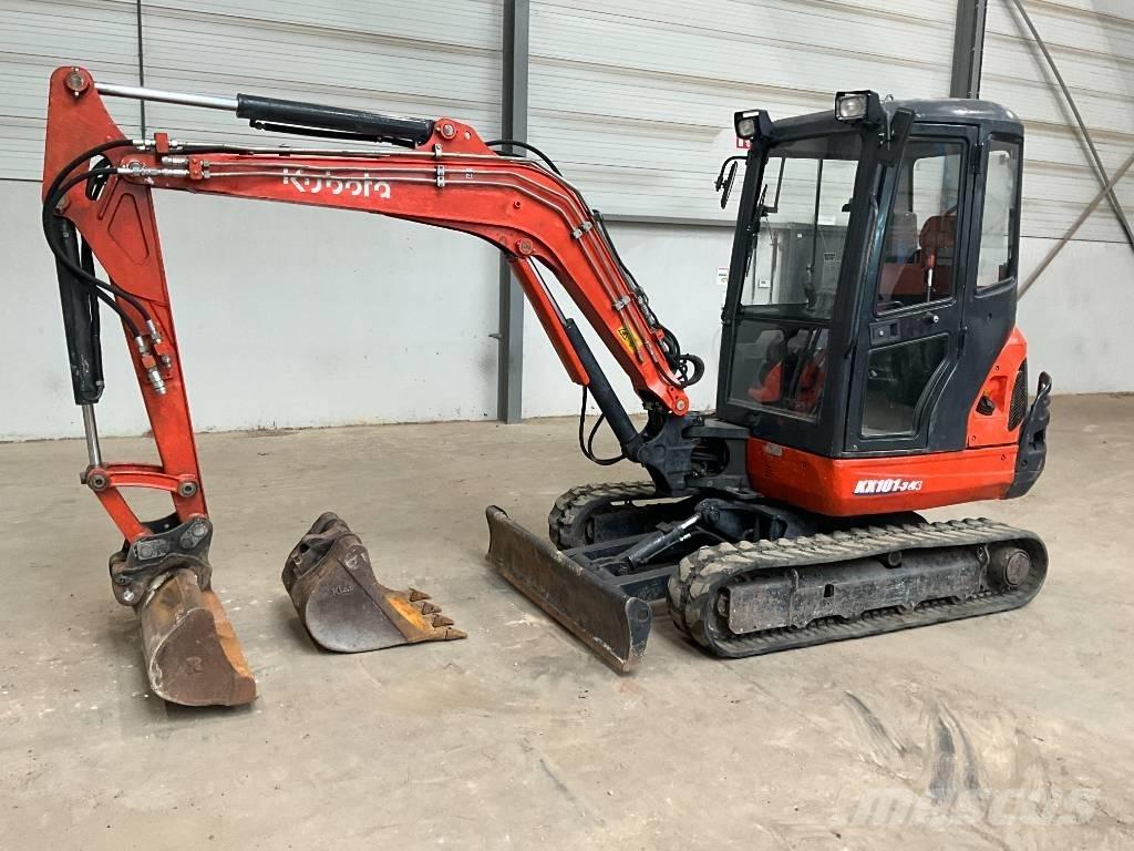 Kubota KX 101-3 A 3 Mini ekskavatori < 7 t