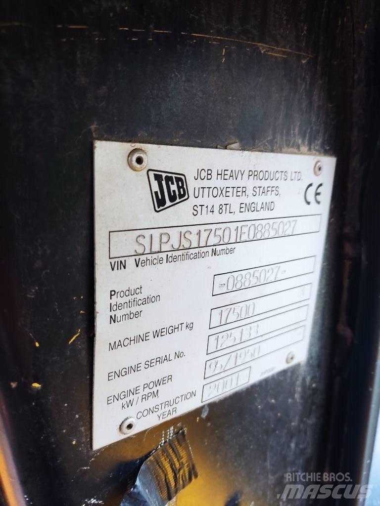 JCB JS 175 W Ekskavatori uz riteņiem