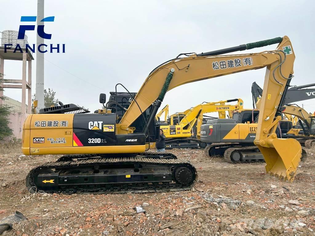 CAT 320d2 Kāpurķēžu ekskavatori