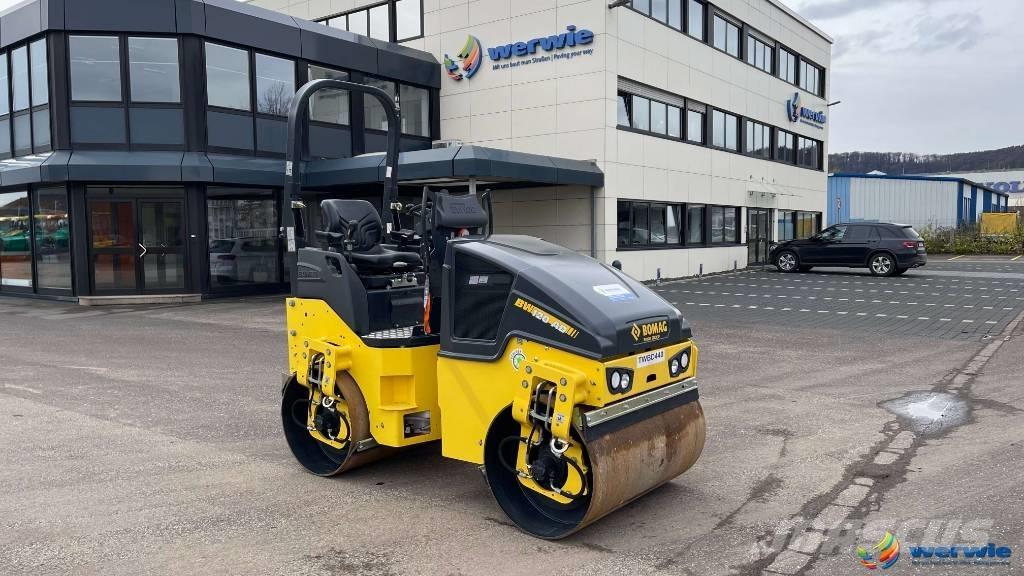 Bomag BW 120 AD-5 Divvalču grunts veltņi