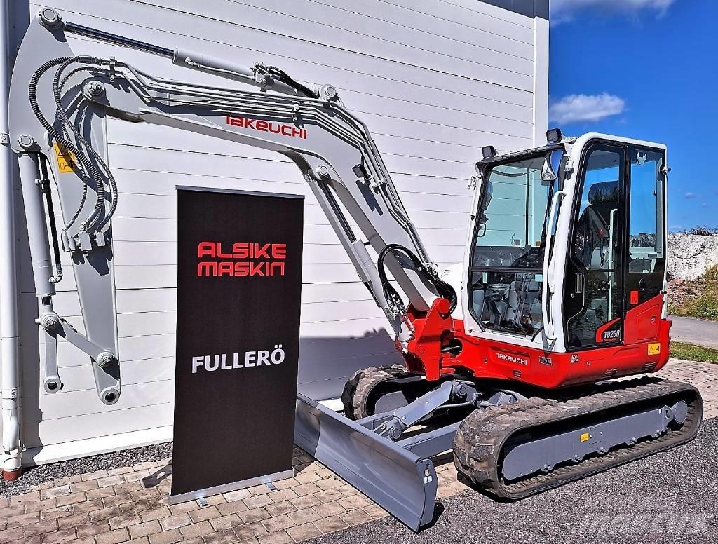 Takeuchi TB260 Mini ekskavatori < 7 t