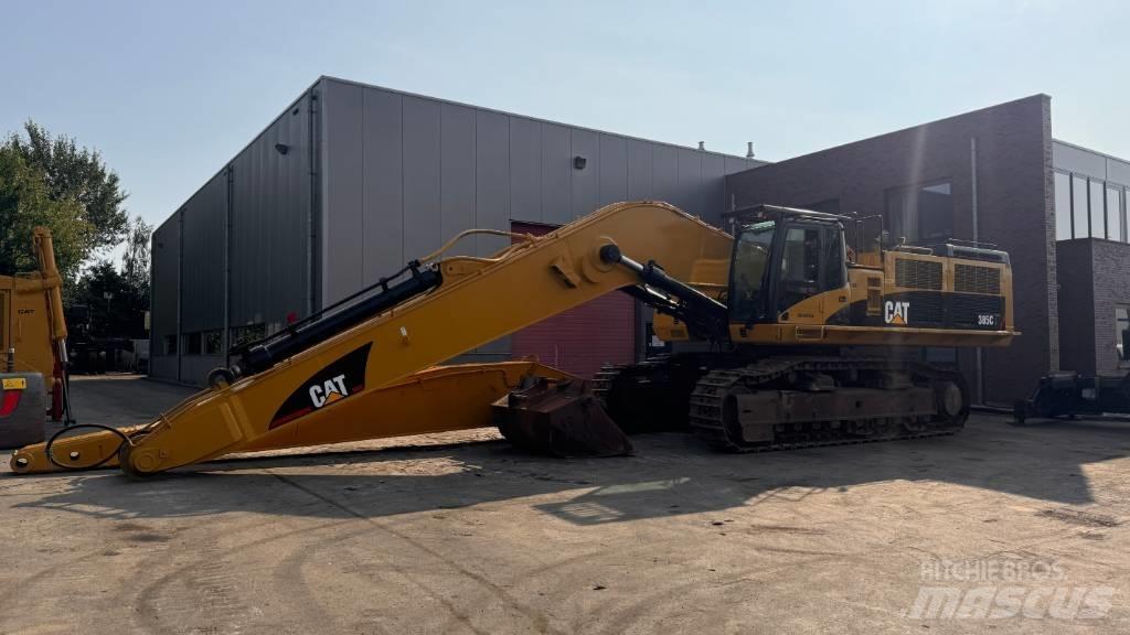 CAT 385CL Longreach Ekskavatori tālās sniedzamības darbiem