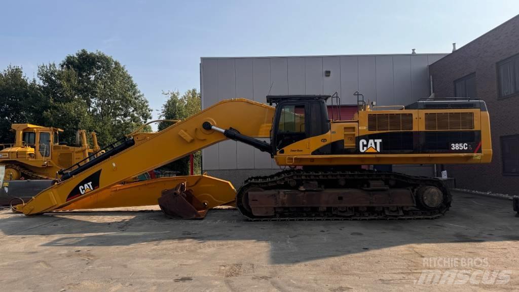 CAT 385CL Longreach Ekskavatori tālās sniedzamības darbiem