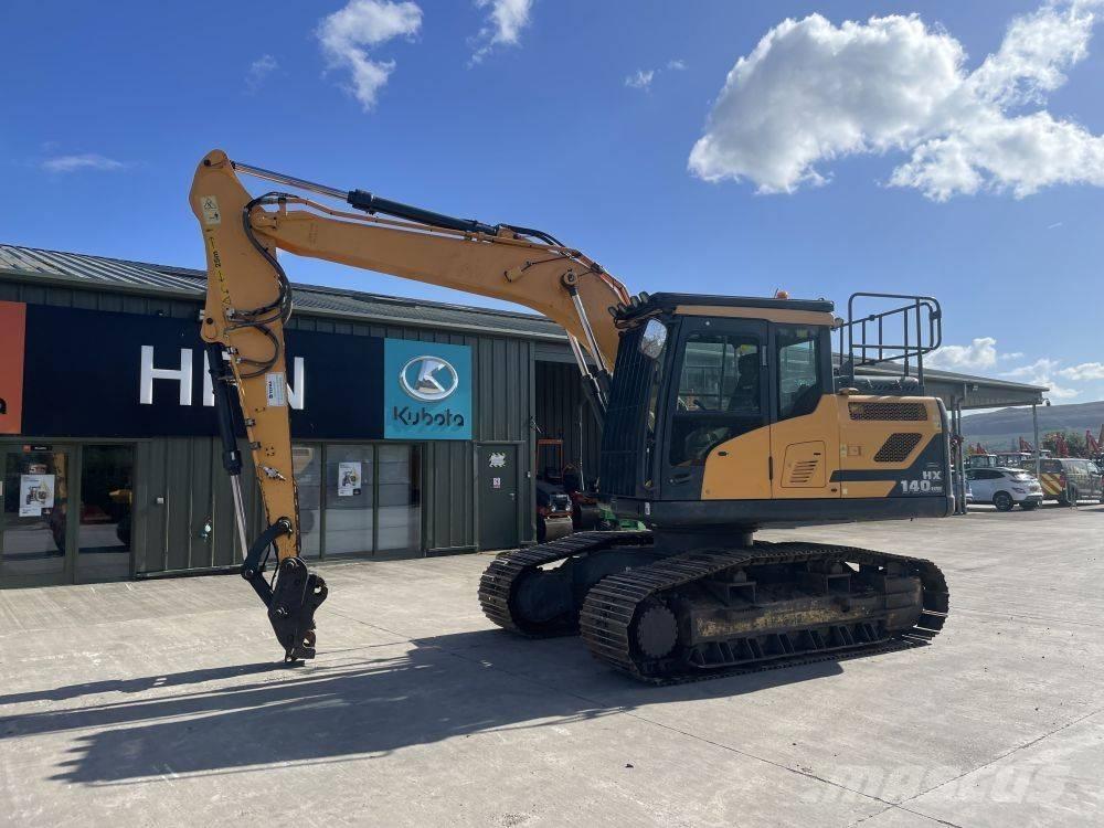 Hyundai HX 140 HW Kāpurķēžu ekskavatori
