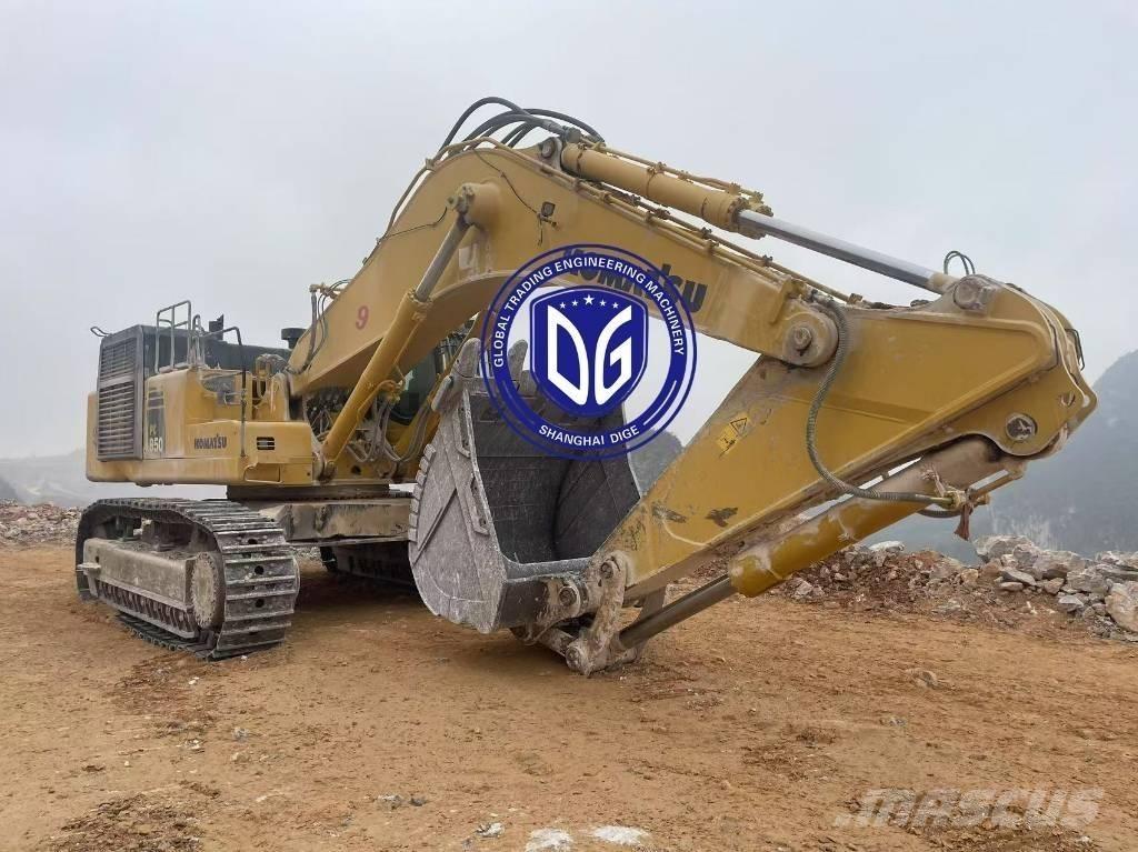 Komatsu PC 850-8 Kāpurķēžu ekskavatori