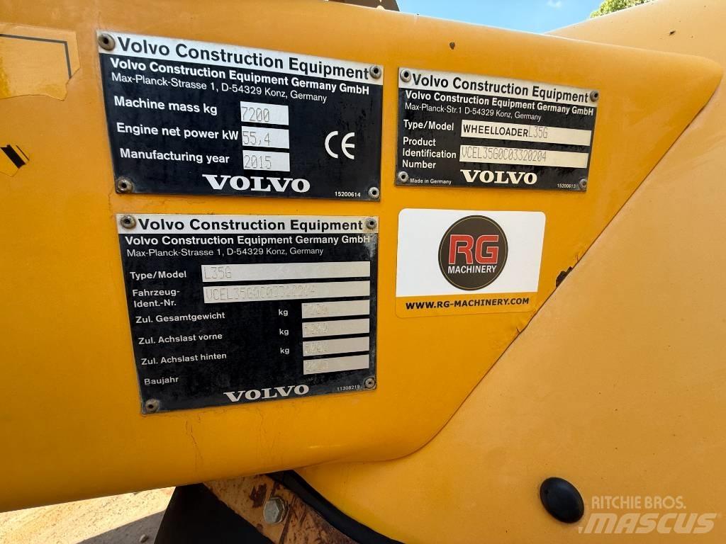 Volvo L 35 G Iekrāvēji uz riteņiem