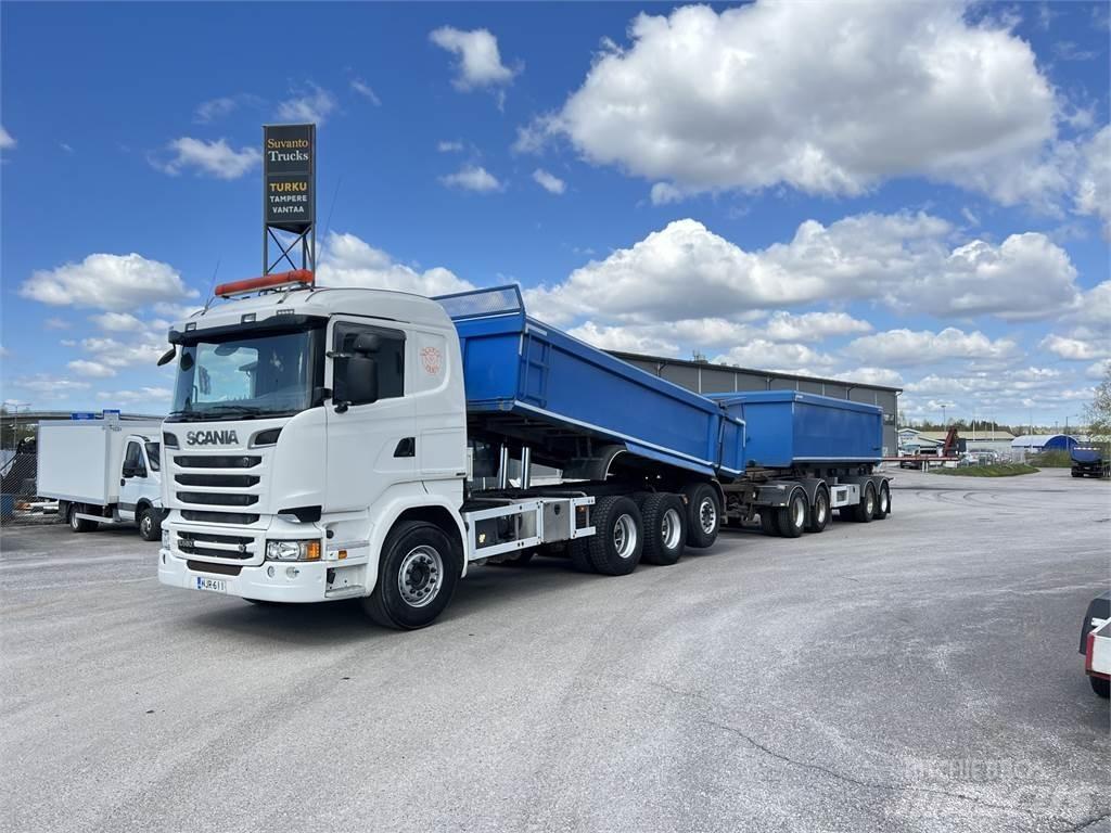 Scania R 580 8X4 Pašizgāzējs