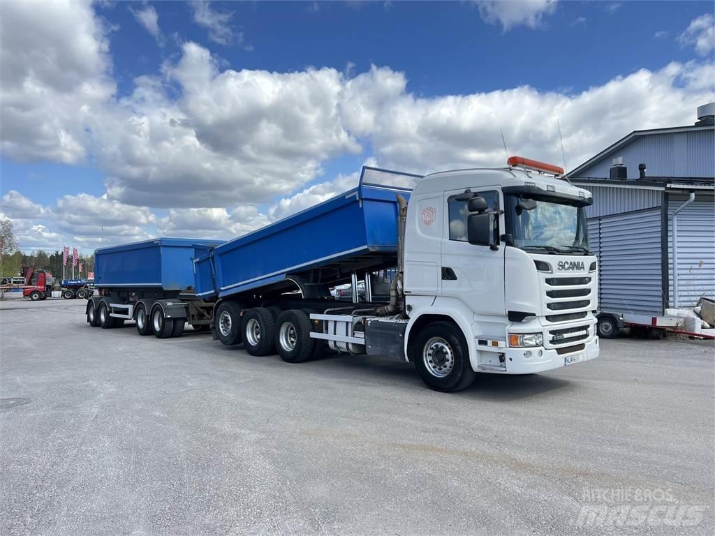 Scania R 580 8X4 Pašizgāzējs