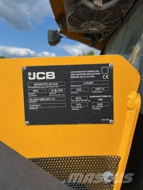 JCB Kettenlader 250T Ekskavatori-iekrāvēji