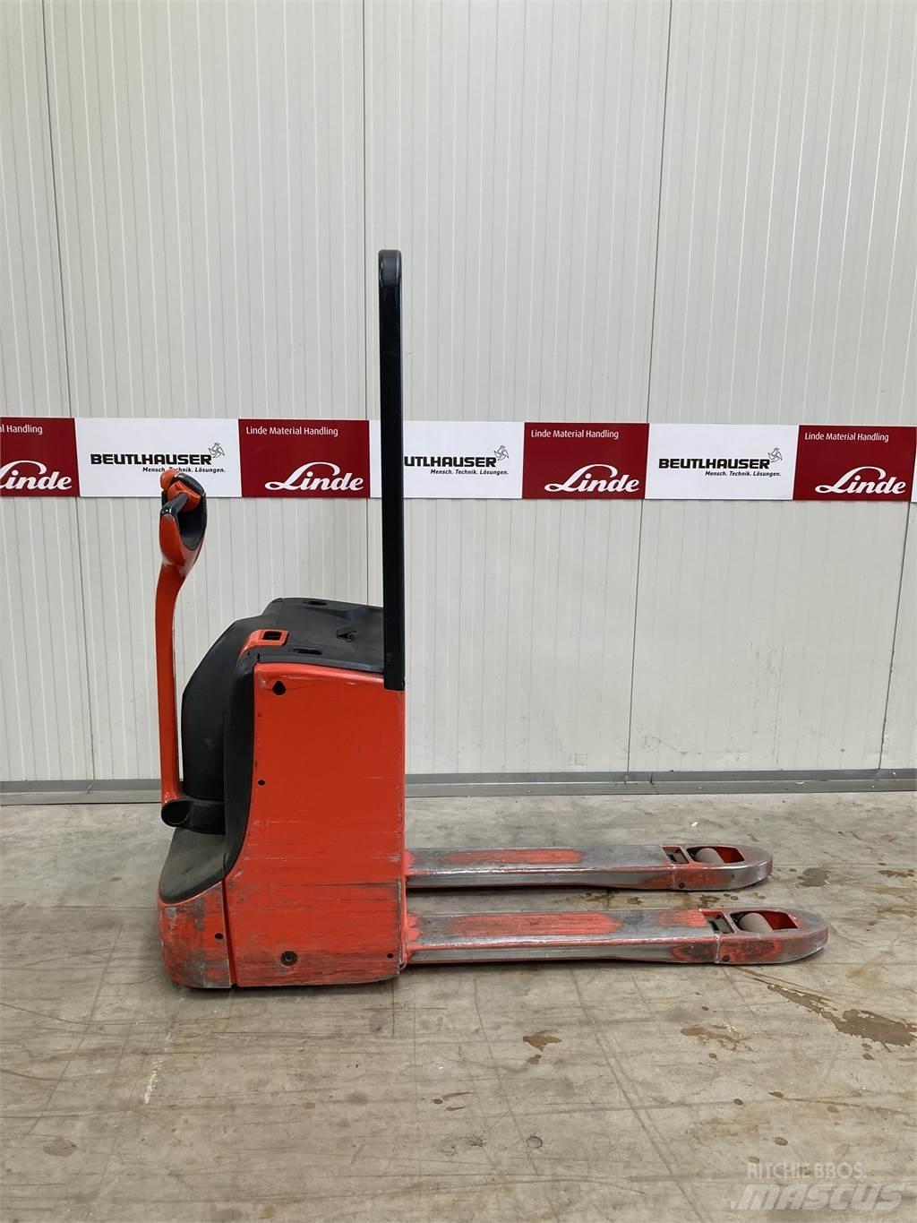 Linde T20 Zemie palešu pacēlāji