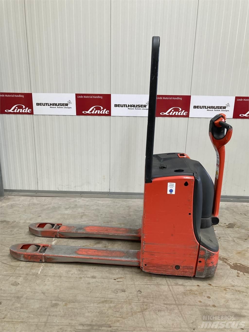 Linde T20 Zemie palešu pacēlāji