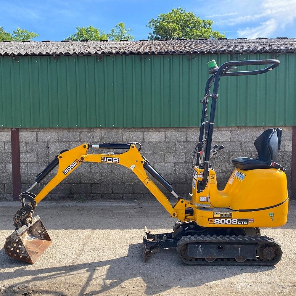 JCB 8008 Mini ekskavatori < 7 t