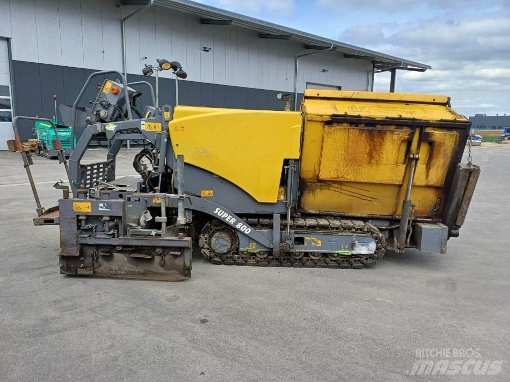 Vögele Super 800 Asfalta klājēji