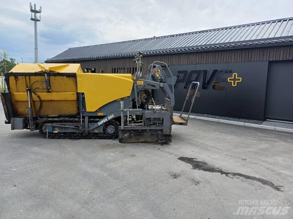 Vögele Super 800 Asfalta klājēji