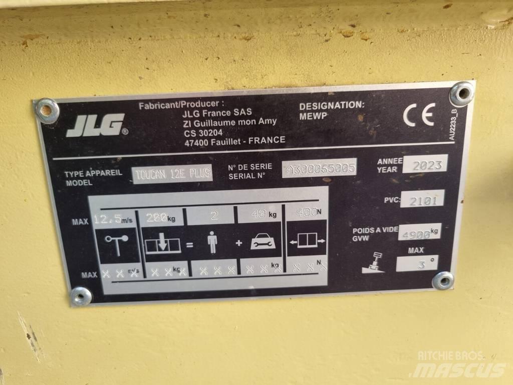 JLG Toucan 12 E Plus Strēles pacēlāji