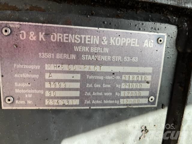 O&K MH 5 Compact Strēles un kausi