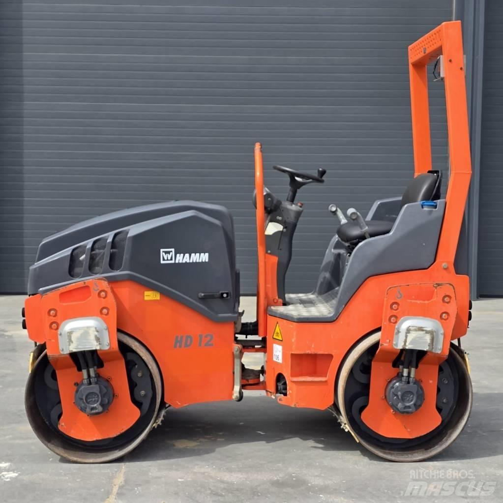 Hamm HD 12 VV Divvalču grunts veltņi