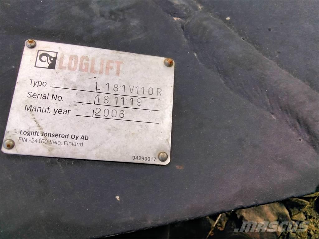 Loglift L181V Mežizstrādes mašīnu krāni
