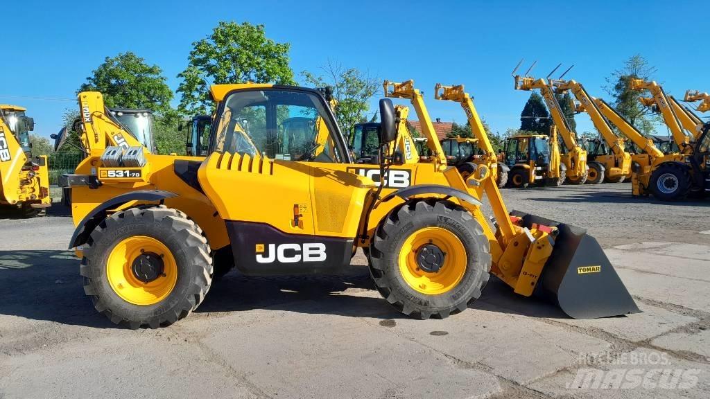 JCB 531-70 Teleskopiskie manipulatori