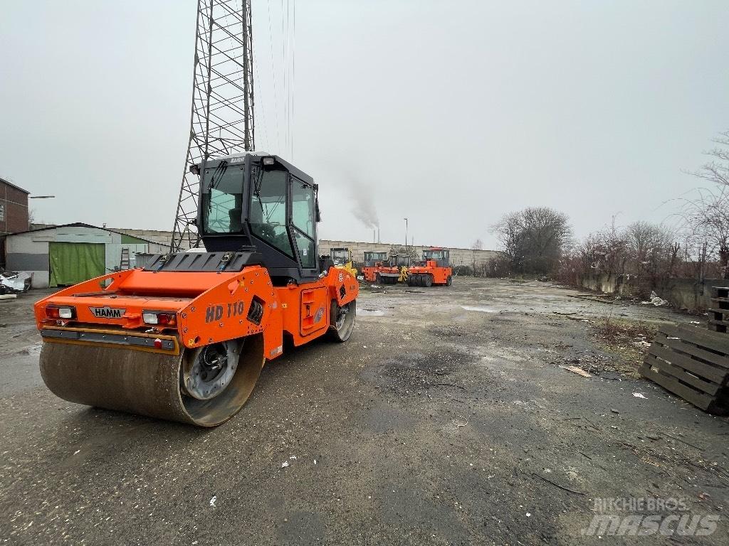 Hamm HD110 Divvalču grunts veltņi