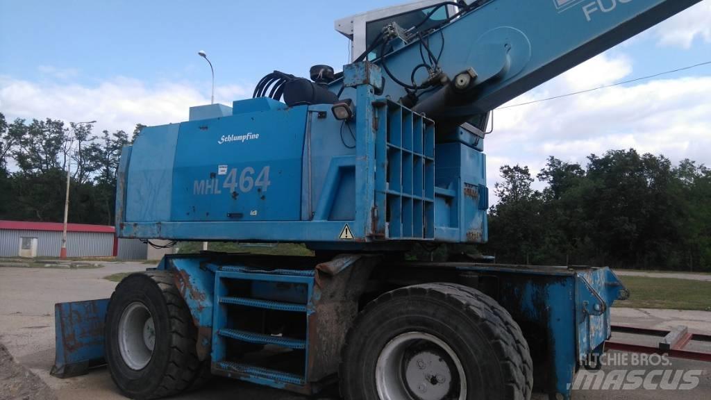 Terex Fuchs MHL 464 Ekskavatori uz riteņiem