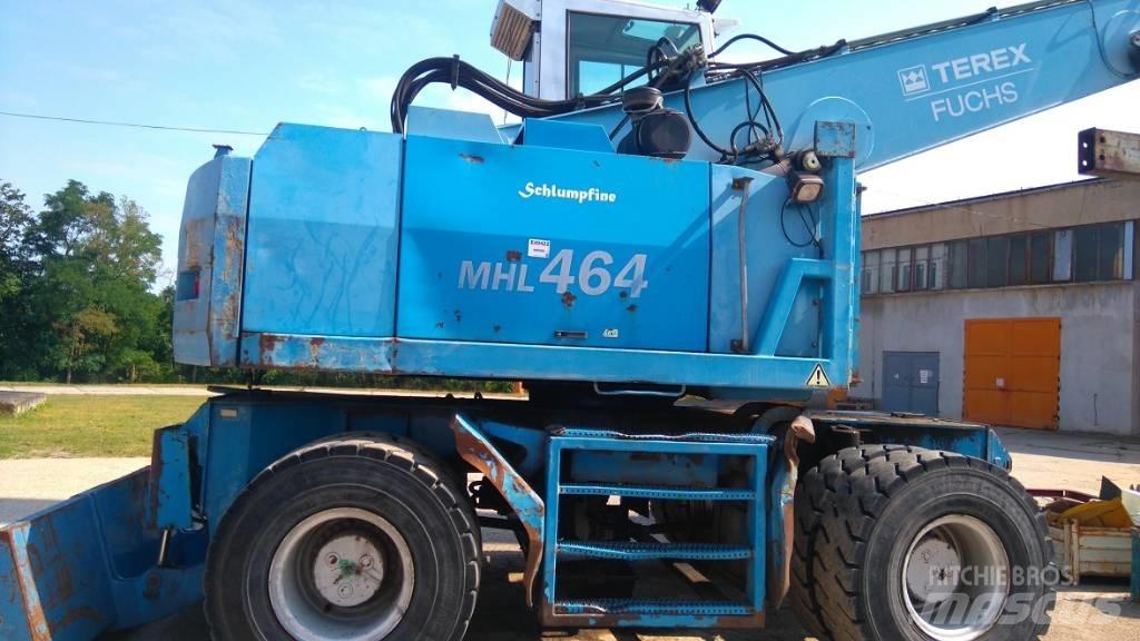 Terex Fuchs MHL 464 Ekskavatori uz riteņiem