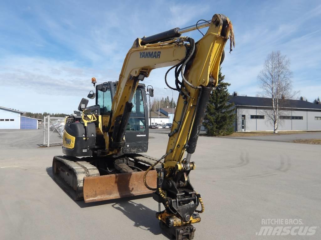 Yanmar SV 100 Vidēja lieluma ekskavatori 7 t - 12 t