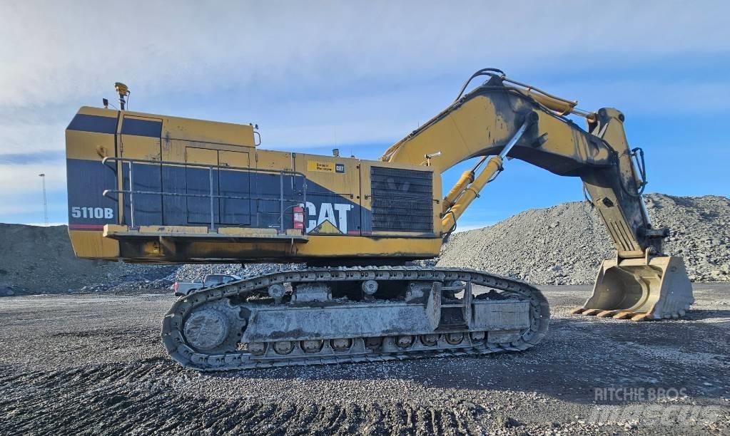 CAT 5110 B Kāpurķēžu ekskavatori