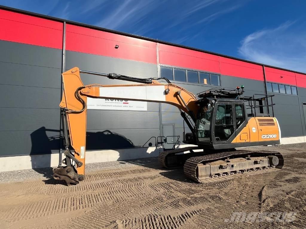 CASE CX 210 D Kāpurķēžu ekskavatori