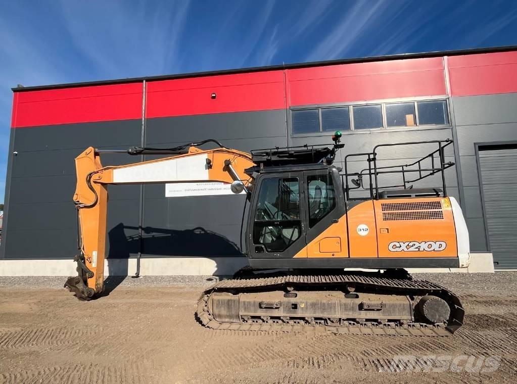 CASE CX 210 D Kāpurķēžu ekskavatori