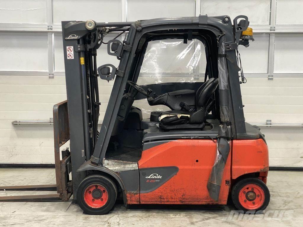 Linde E20PL-02 Elektriskie iekrāvēji